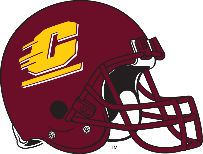 Central Michigan Chippewas 1997-Pres Helmet Logo DIY iron on transfer (heat transfer)